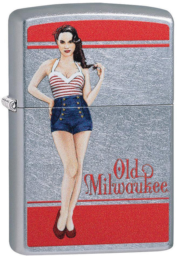 Zippo Old Milwaukee Lighter 13734