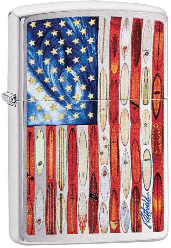 Zippo Rietveld Surf Flag Lighter 14290