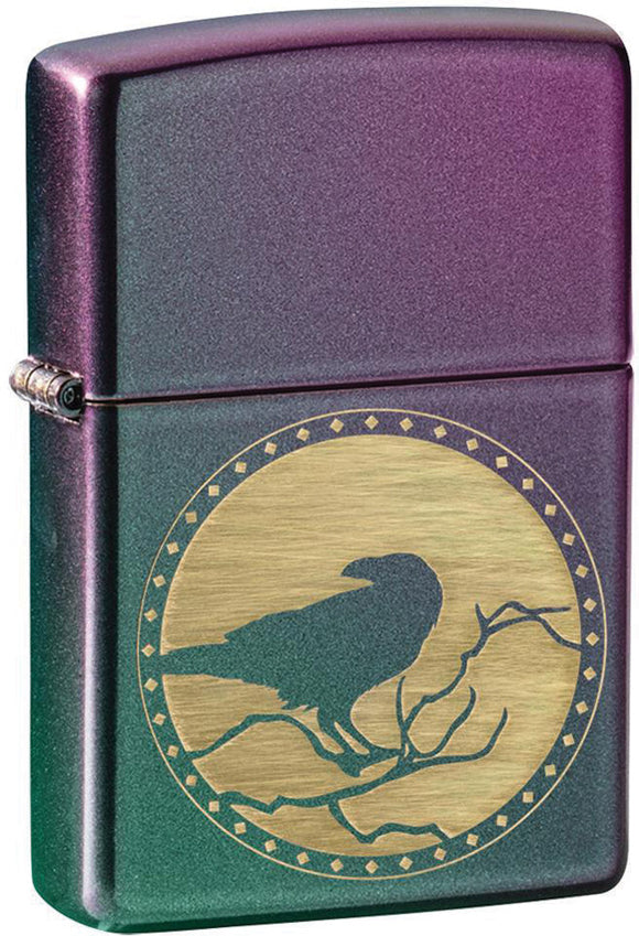 Zippo Raven Iridescent Lighter 14584