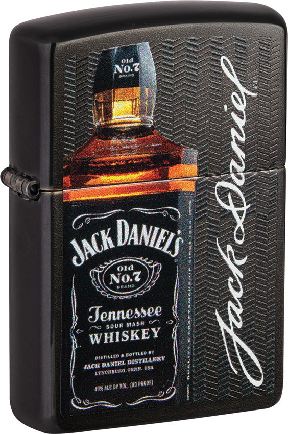 Zippo Jack Daniel's Design Gray Windproof Lighter 17329