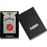 Zippo Jim Beam Design Chrome Windproof Lighter 17348