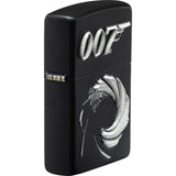 Zippo James Bond 007 Design Black Matte Windproof Lighter 17354