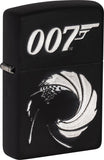 Zippo James Bond 007 Design Black Matte Windproof Lighter 17354