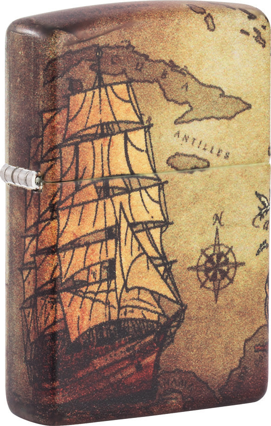 Zippo Pirate Ship Lighter 17497