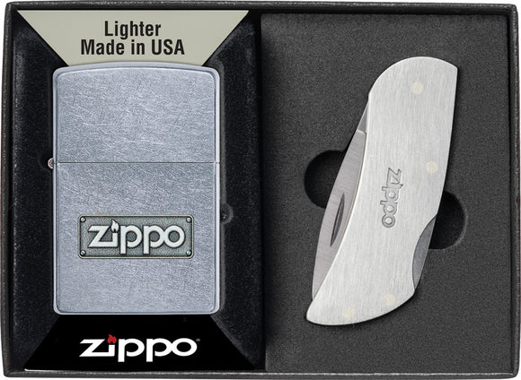 Zippo Lighter and Knife Set 17758