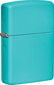 Zippo Classical Flat Turquoise 2.25" Lighter 19943