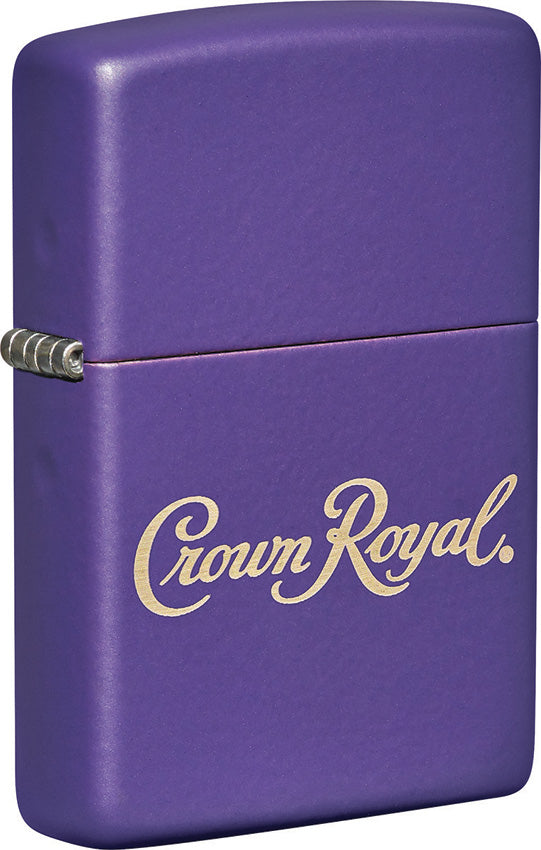 Zippo Crown Royal Purple Windproof Lighter 19979