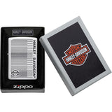 Zippo Harley Davidson Design White Matte Windproof Lighter 20101