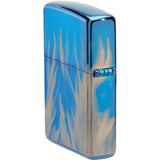 Zippo Harley Davidson Fire Design Blue/White High Polished Water Resistant Lighter 20105