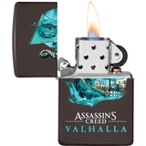 Zippo Assassin's Creed Valhalla Design Brown Windproof Lighter 23375