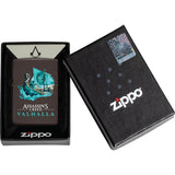 Zippo Assassin's Creed Valhalla Design Brown Windproof Lighter 23375