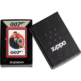 Zippo James Bond Design Red Matte Windproof Lighter 23376