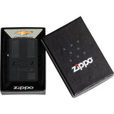 Zippo Chevrolet Design Black Matte Windproof Lighter 23385