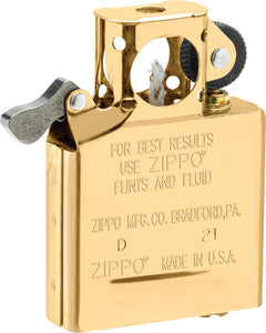 Zippo Gold Flashed Metal Pipe Lighter Insert 23569