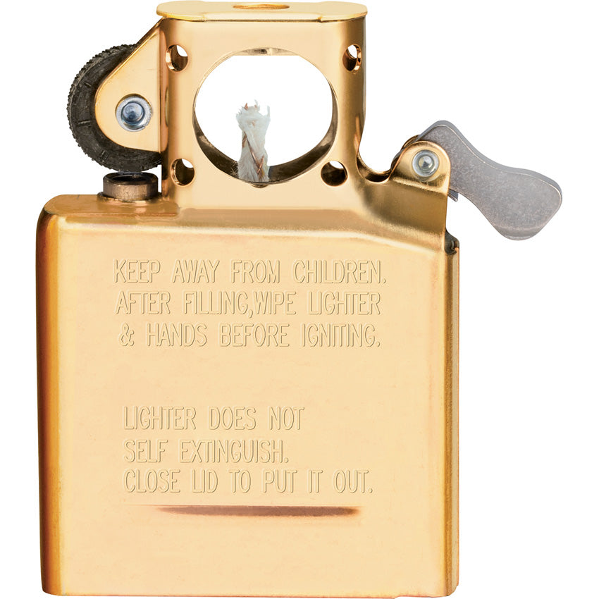 Zippo Gold Flashed Metal Pipe Lighter Insert 23569 – Atlantic Knife Company