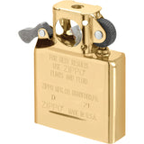 Zippo Gold Flashed Metal Pipe Lighter Insert 23569