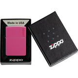 Zippo Pink Logo Frequency Windproof Lighter 23691