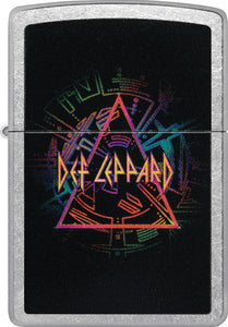 Zippo Def Leppard Street Chrome Windproof Lighter 23773