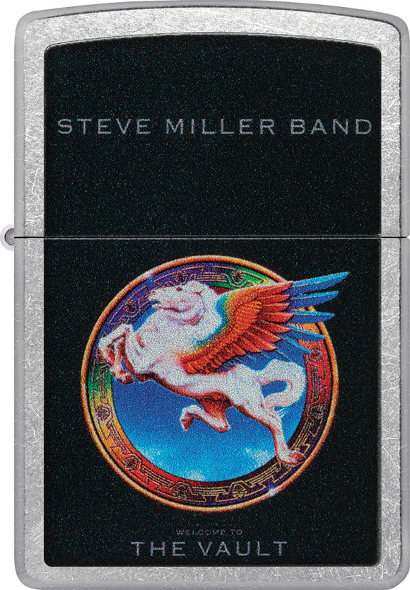 Zippo Steve Miller Band Street Chrome Colored Windproof Lighter 23775