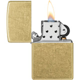 Zippo Classic Street Brass Windproof Lighter 23823