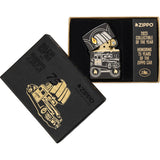 Zippo Zippo Car 75th Anniversary Black Ice Collectible Of The Year Pocket Lighter 24463