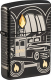 Zippo Zippo Car 75th Anniversary Black Ice Collectible Of The Year Pocket Lighter 24463