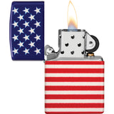 Zippo Stars And Stripes 540 Colored Windproof Pocket Lighter 24547