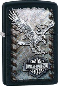 Zippo Lighter Harley-Davidson Iron Eagle Windproof USA New 28485