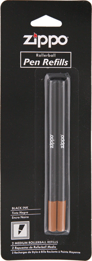 Zippo Ink Pen Refill 2-Pack Black  41127