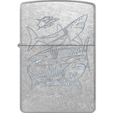 Zippo Guy Harvey Design Street Chrome Windproof Lighter 53223