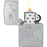 Zippo Guy Harvey Design Street Chrome Windproof Lighter 53223