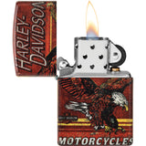 Zippo Harley Davidson Motorcycles Eagle Design Windproof Lighter 53231