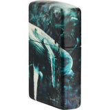 Zippo Spazuk Design Blue/Black 540 Colored Water Resistant Lighter 53323