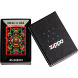 Zippo Counter Culture Eye Design Metallic Red Windproof Lighter 53566