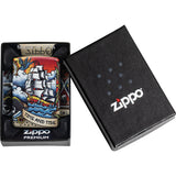 Zippo Nautical Tattoo Smooth Windproof 2.25" Pocket Lighter 70253