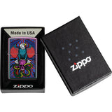 Zippo Eagle & Snake & Skull Design Iridescent Windproof Lighter 70429