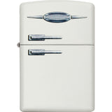 Zippo Retro Fridge Design White Matte Water Resistant Lighter 70763