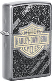 Zippo Harley Davidson Logo Design Street Chrome Windproof Lighter 70770