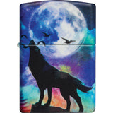 Zippo Wolf Design  540 Colored Rainbow Water Resistant Lighter 70793