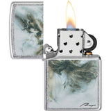 Zippo Luis Royo Artwork Design Street Chrome Windproof Lighter 71850