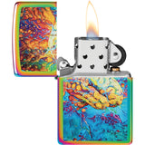 Zippo Psychedelic Brain Spectrum Windless USA Made Lighter 71870