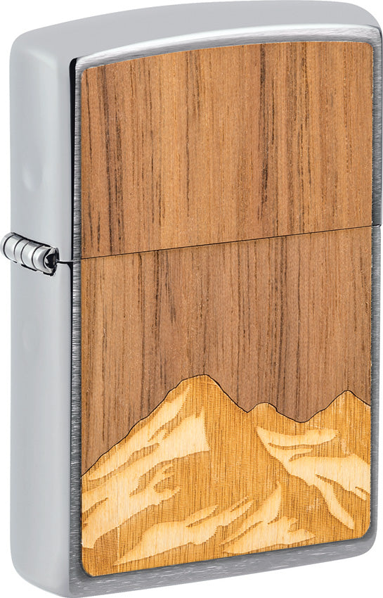 Zippo Woodchuck Design Wooden Windproof Lighter 71882