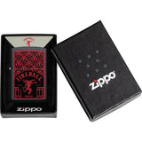 Zippo Fireball Black Matte Windproof Lighter 71900