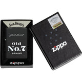 Zippo Jack Daniel's Design Black Matte Windproof Lighter 71908