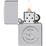 Zippo Harley Davidson Design High Polish Chrome Windproof Lighter 71914