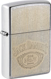 Zippo Jack Daniel's Design Street Chrome Windproof Lighter 71917