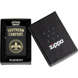 Zippo Southern Comfort Design Black Matte 2.25" Pocket Lighter Windproof 71918