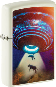 Zippo UFO Design Glow In The Dark Windproof Lighter 71922