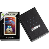 Zippo UFO Design Glow In The Dark Windproof Lighter 71922