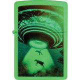 Zippo UFO Design Glow In The Dark Windproof Lighter 71922